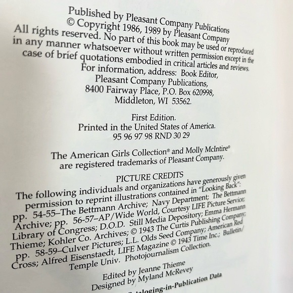 American Girl Molly Books - Picture 3 of 12